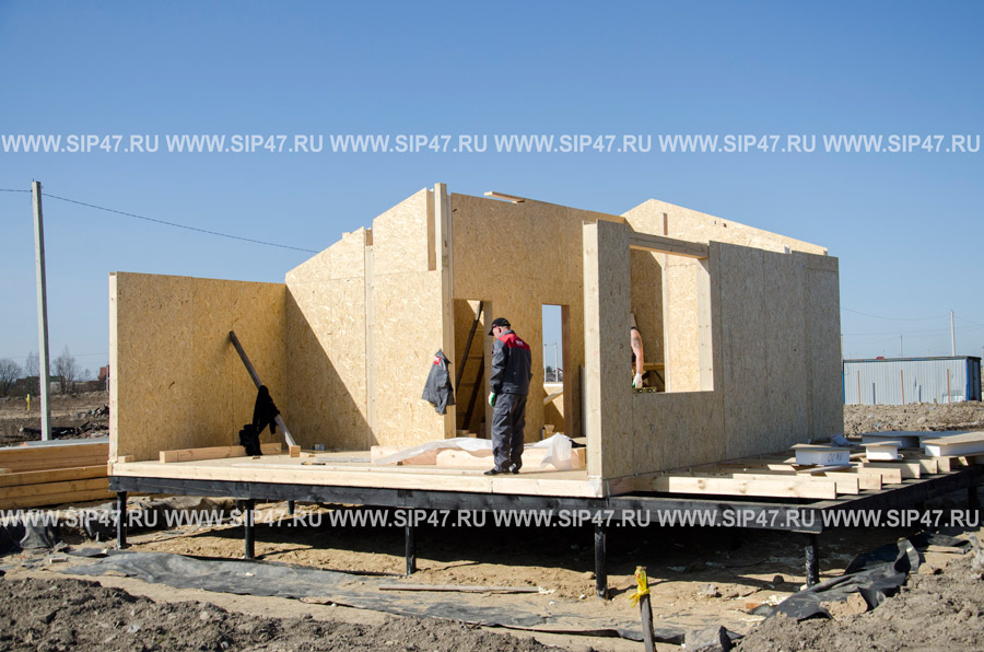 Строительство домов из СИП панелей под ключ
